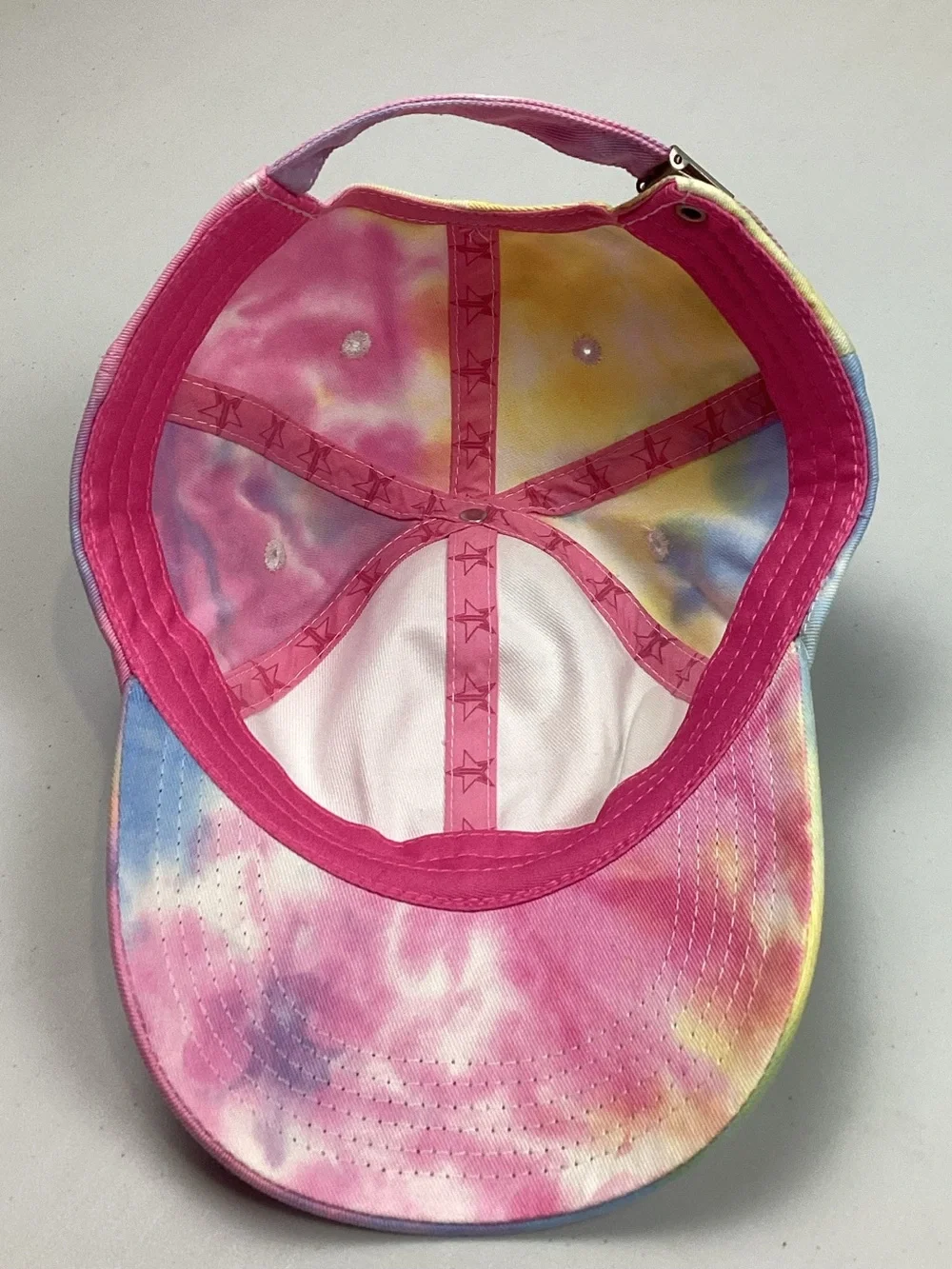Jeffree Star Baseball Cap Hat Tie Dye Women’s OS NWOT